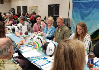 Weston Bridges family bingo night