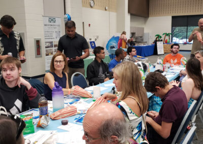 Weston Bridges family bingo night