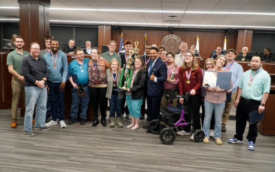 [VIDEO] – Weston Bridges Warriors Honored for Special Olympics Performance