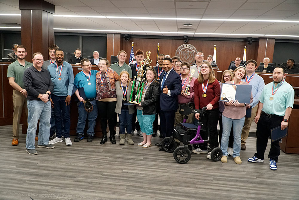 [VIDEO] – Weston Bridges Warriors Honored for Special Olympics Performance